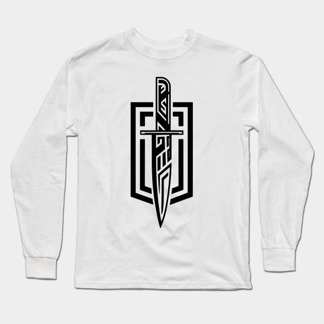 The Sharp Knife Long Sleeve T-Shirt by WildyWear